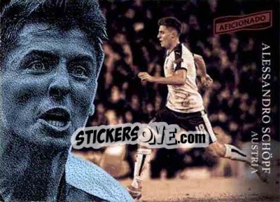 Sticker Alessandro Schopf - Aficionado Soccer 2017 n. 93 - Panini