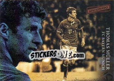Sticker Thomas Muller - Aficionado Soccer 2017 n. 97 - Panini