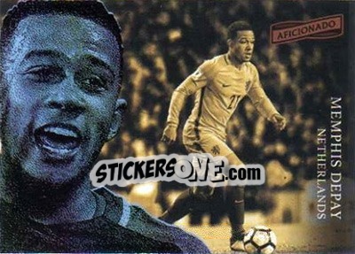 Cromo Memphis Depay - Aficionado Soccer 2017 - Panini