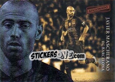 Sticker Javier Mascherano - Aficionado Soccer 2017 n. 100 - Panini