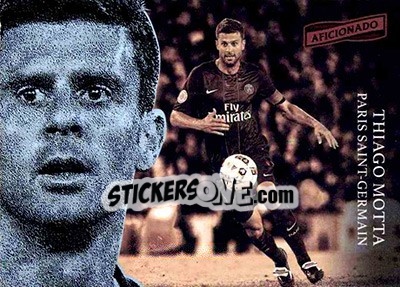 Sticker Thiago Motta - Aficionado Soccer 2017 n. 104 - Panini