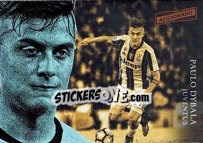 Sticker Paulo Dybala - Aficionado Soccer 2017 n. 107 - Panini