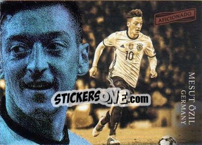 Sticker Mesut Ozil - Aficionado Soccer 2017 n. 108 - Panini