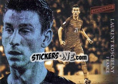 Sticker Laurent Koscielny - Aficionado Soccer 2017 n. 109 - Panini