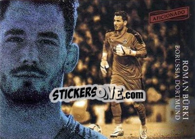 Sticker Roman Burki - Aficionado Soccer 2017 n. 111 - Panini