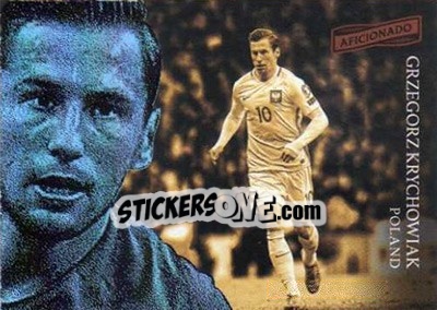 Sticker Grzegorz Krychowiak - Aficionado Soccer 2017 n. 112 - Panini