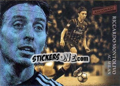 Sticker Riccardo Montolivo - Aficionado Soccer 2017 - Panini