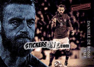 Sticker Daniele De Rossi - Aficionado Soccer 2017 n. 118 - Panini