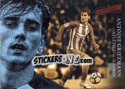 Sticker Antoine Griezmann - Aficionado Soccer 2017 n. 119 - Panini