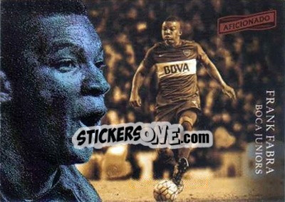 Sticker Frank Fabra - Aficionado Soccer 2017 n. 121 - Panini