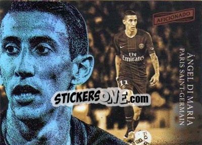 Sticker Angel Di Maria - Aficionado Soccer 2017 - Panini