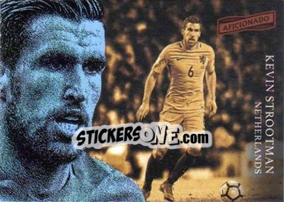 Sticker Kevin Strootman - Aficionado Soccer 2017 n. 124 - Panini
