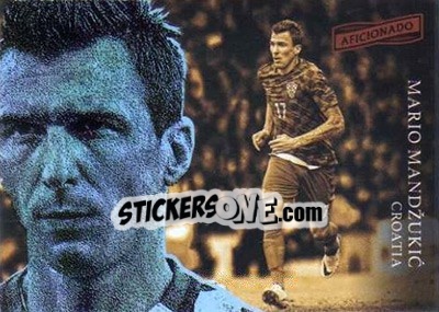 Sticker Mario Mandzukic - Aficionado Soccer 2017 - Panini
