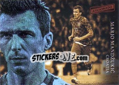 Figurina Mario Mandzukic - Aficionado Soccer 2017 - Panini