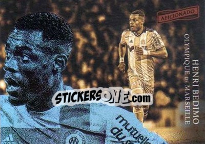 Sticker Henri Bedimo - Aficionado Soccer 2017 n. 126 - Panini