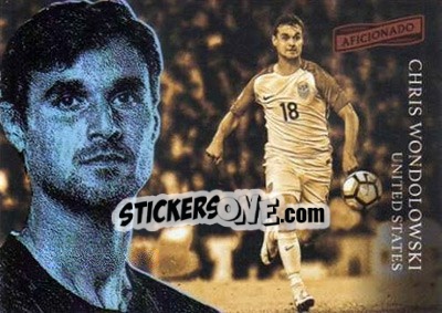 Sticker Chris Wondolowski - Aficionado Soccer 2017 n. 128 - Panini