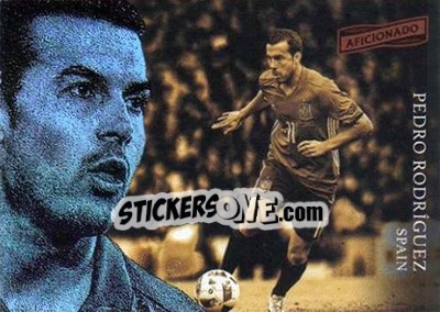 Sticker Pedro Rodriguez - Aficionado Soccer 2017 - Panini