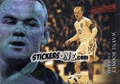 Sticker Wayne Rooney - Aficionado Soccer 2017 n. 141 - Panini