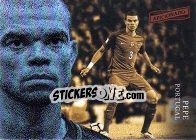 Sticker Pepe - Aficionado Soccer 2017 n. 147 - Panini