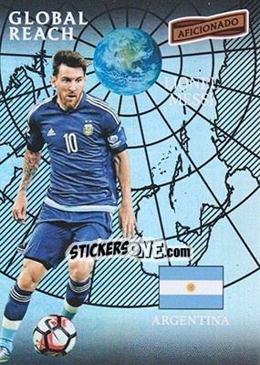 Sticker Lionel Messi - Aficionado Soccer 2017 - Panini