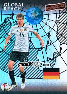 Sticker Thomas Muller - Aficionado Soccer 2017 n. 154 - Panini