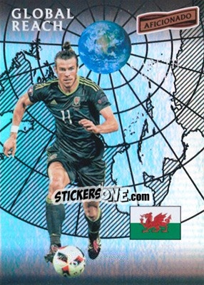 Sticker Gareth Bale - Aficionado Soccer 2017 n. 158 - Panini