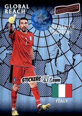 Sticker Gianluigi Buffon - Aficionado Soccer 2017 n. 160 - Panini