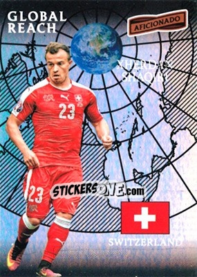 Sticker Xherdan Shaqiri - Aficionado Soccer 2017 n. 165 - Panini