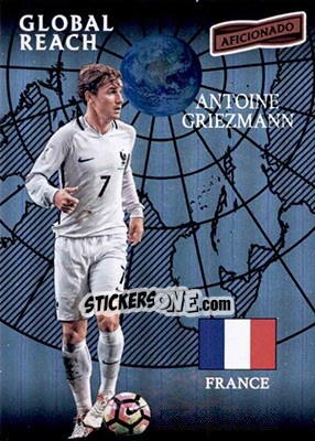 Figurina Antoine Griezmann - Aficionado Soccer 2017 - Panini
