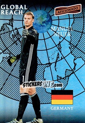 Sticker Manuel Neuer - Aficionado Soccer 2017 n. 169 - Panini