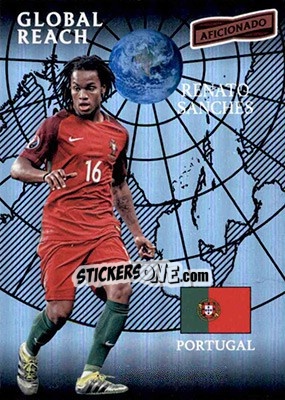 Sticker Renato Sanches - Aficionado Soccer 2017 n. 170 - Panini