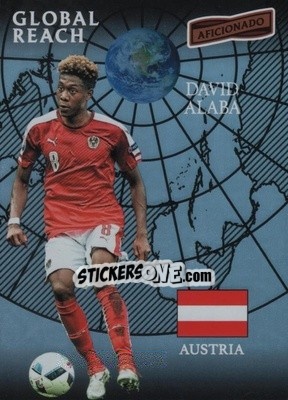 Sticker David Alaba - Aficionado Soccer 2017 - Panini