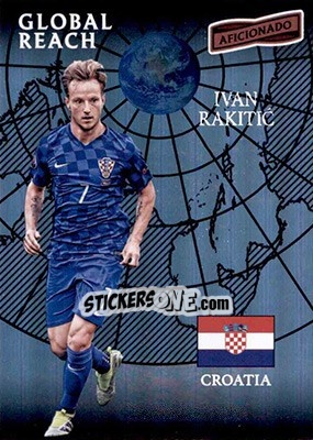 Cromo Ivan Rakitic - Aficionado Soccer 2017 - Panini