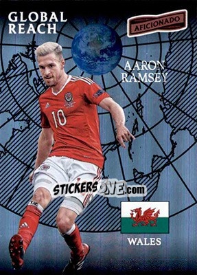 Figurina Aaron Ramsey - Aficionado Soccer 2017 - Panini