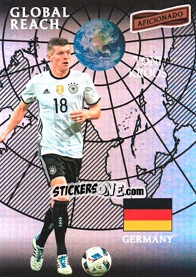 Sticker Toni Kroos - Aficionado Soccer 2017 n. 183 - Panini