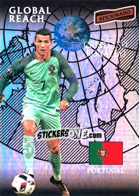 Figurina Cristiano Ronaldo - Aficionado Soccer 2017 - Panini