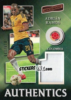 Sticker Adrian Ramos - Aficionado Soccer 2017 n. A-1 - Panini