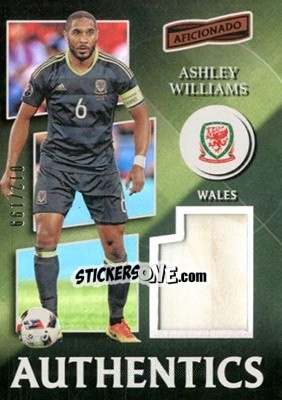 Sticker Ashley Williams - Aficionado Soccer 2017 n. A-5 - Panini