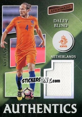 Sticker Daley Blind - Aficionado Soccer 2017 n. A-9 - Panini