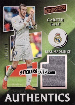 Cromo Gareth Bale - Aficionado Soccer 2017 - Panini