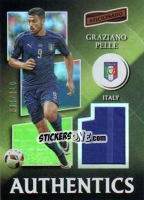 Sticker Graziano Pelle - Aficionado Soccer 2017 n. A-17 - Panini