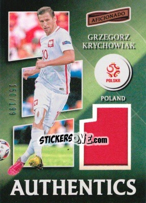 Sticker Grzegorz Krychowiak - Aficionado Soccer 2017 n. A-18 - Panini