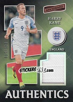 Sticker Harry Kane - Aficionado Soccer 2017 n. A-19 - Panini