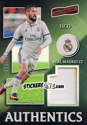 Sticker Isco - Aficionado Soccer 2017 n. A-20 - Panini