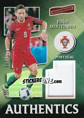 Figurina Joao Moutinho - Aficionado Soccer 2017 - Panini