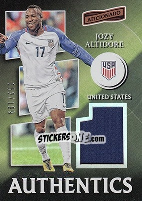 Sticker Jozy Altidore - Aficionado Soccer 2017 n. A-28 - Panini