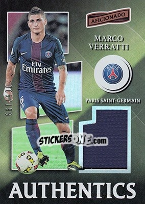 Sticker Marco Verratti - Aficionado Soccer 2017 n. A-41 - Panini