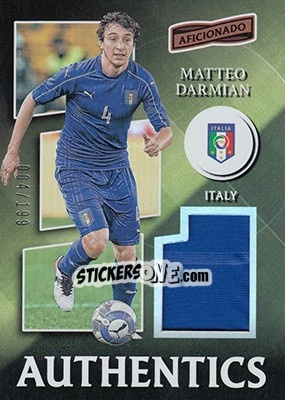 Sticker Matteo Darmian - Aficionado Soccer 2017 - Panini