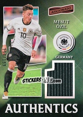 Sticker Mesut Ozil - Aficionado Soccer 2017 n. A-49 - Panini