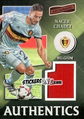 Sticker Nacer Chadli - Aficionado Soccer 2017 n. A-51 - Panini
